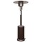 Merrick Lane Stainless Steel 7.5' Tall 40,000 BTU Outdoor Propane Patio Heater with Wheels